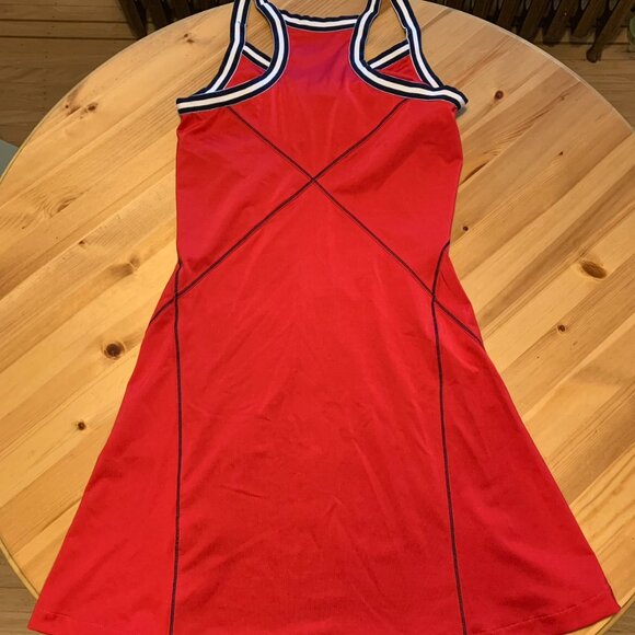 FILA Rare Vintage 90s Red Tennis Dress - Picture 6 of 7